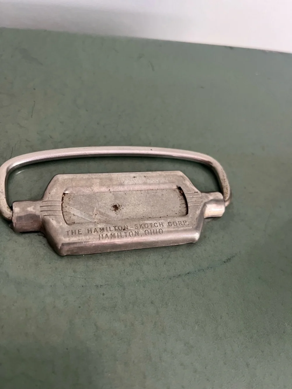 Vintage Hamilton Skotch Corp Giant Porta-File Metal Storage Box Fair Condition